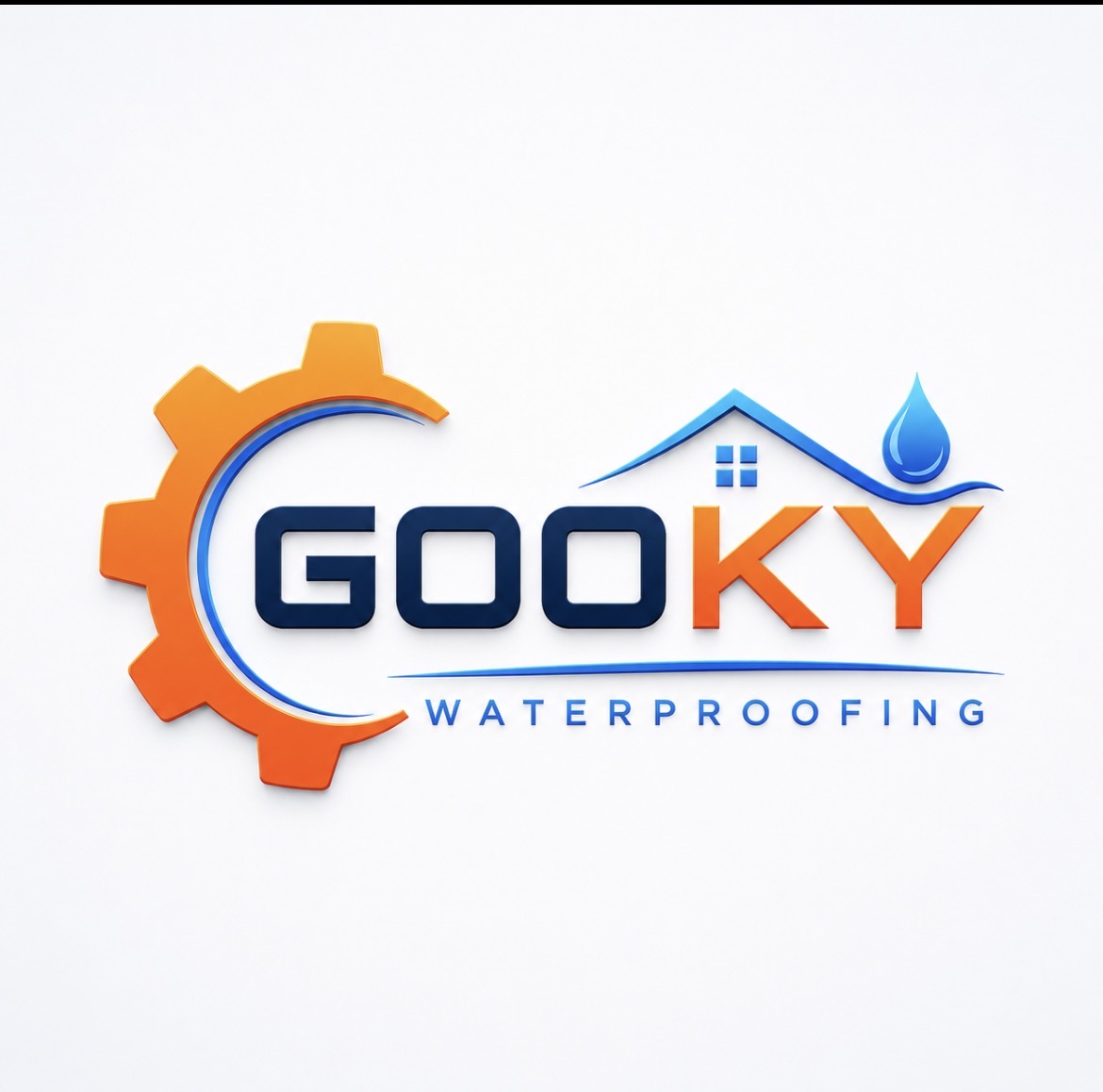 Professional waterproofing contractor applying protective coating on a terrace
